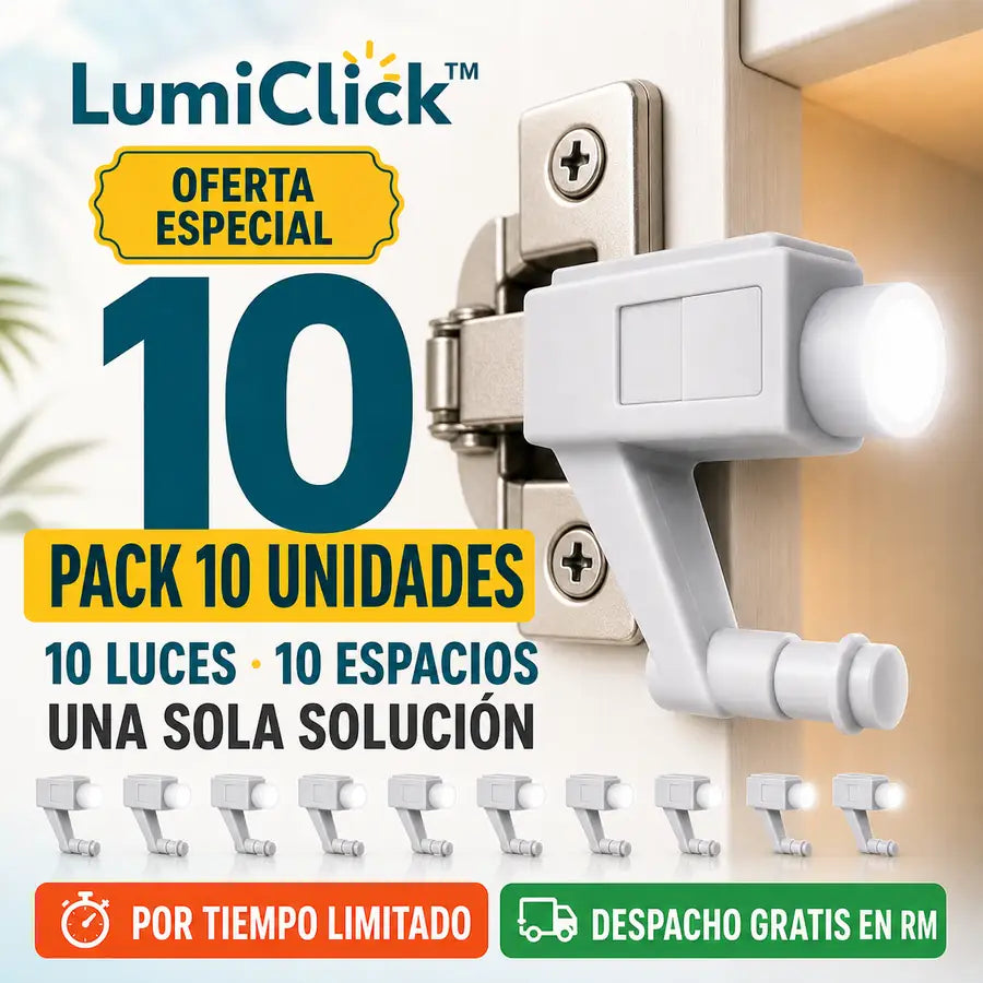 LumiClick™  Iluminación práctica con un clic