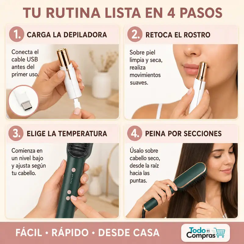 Fácil de usar desde el primer día