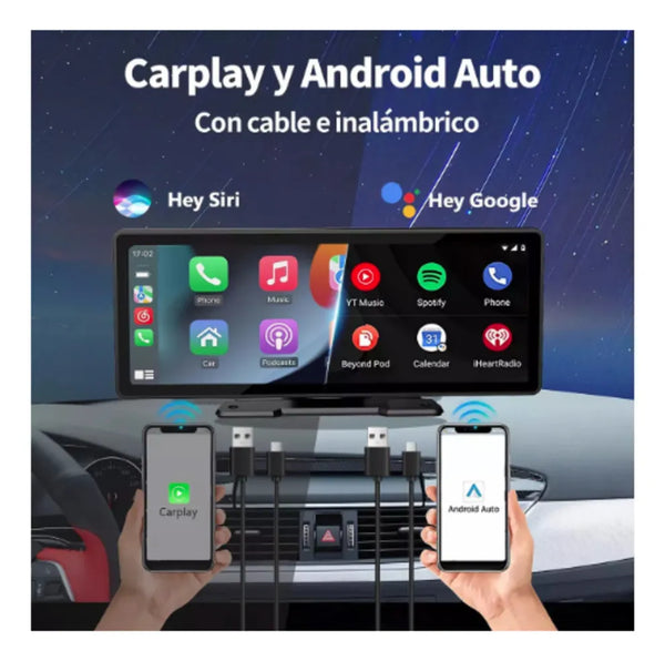 Pantalla 10 pulgadas Automóvil