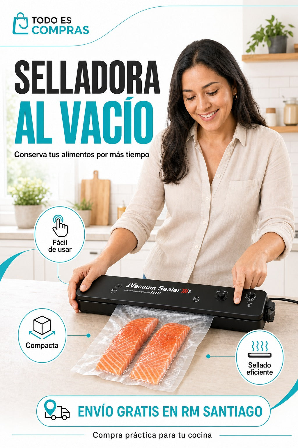 Selladora al Vacío