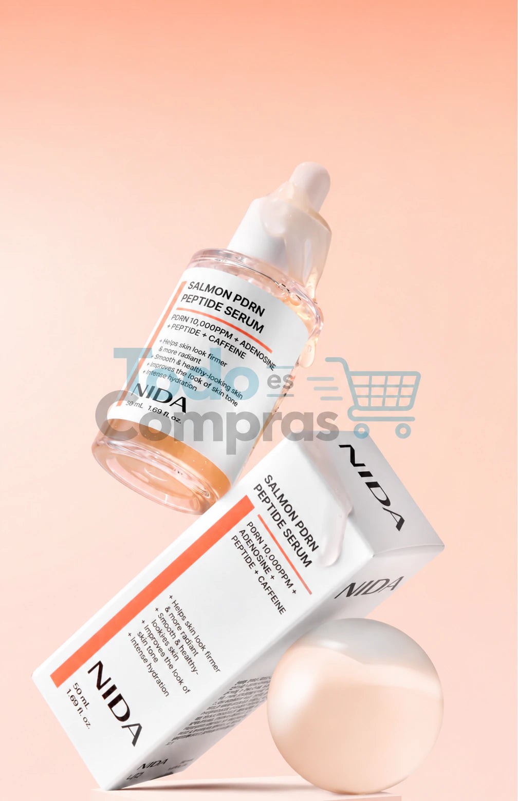 Serum NIDA Salmon PDRN con su caja