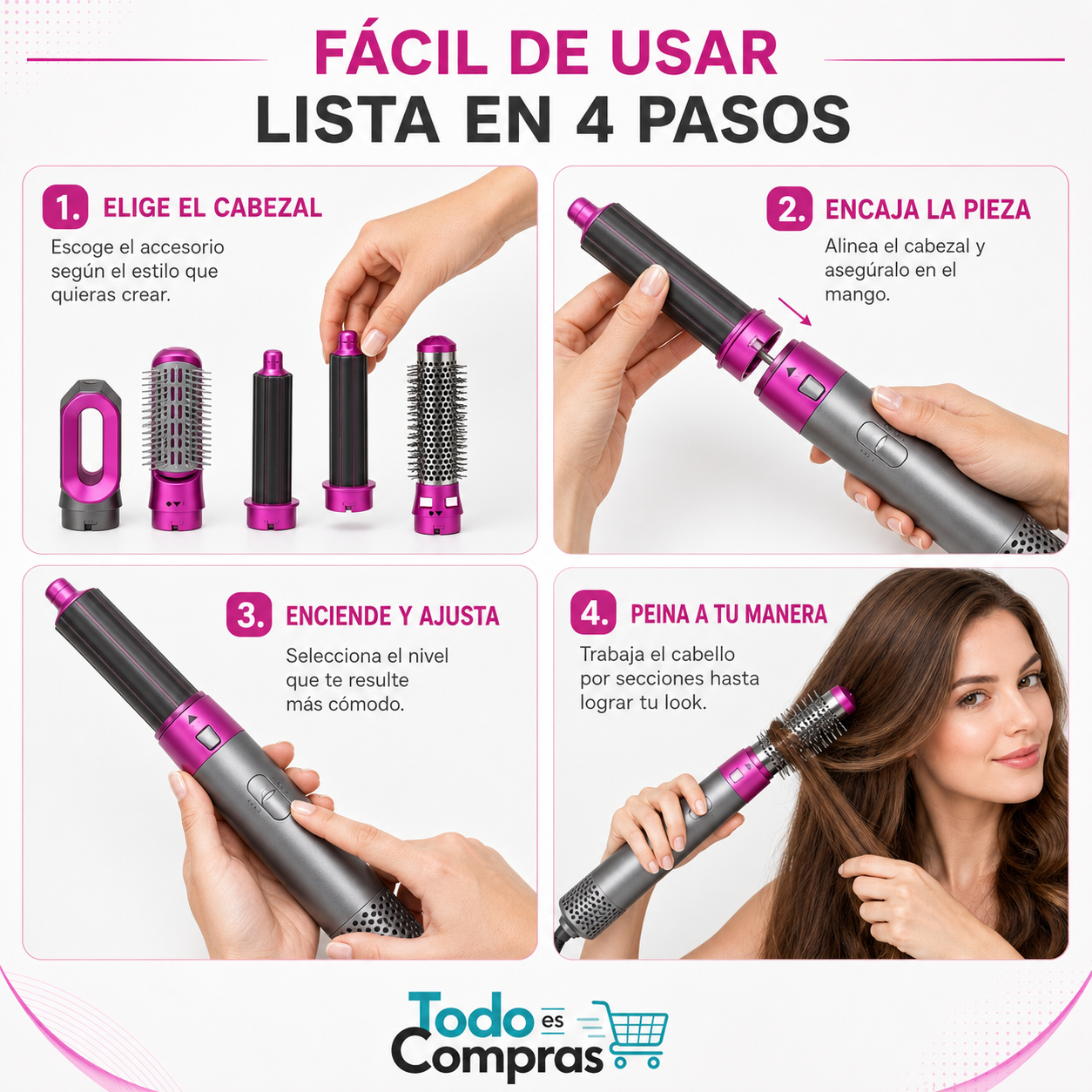 ¿Cómo usar tu GlamStyle™?