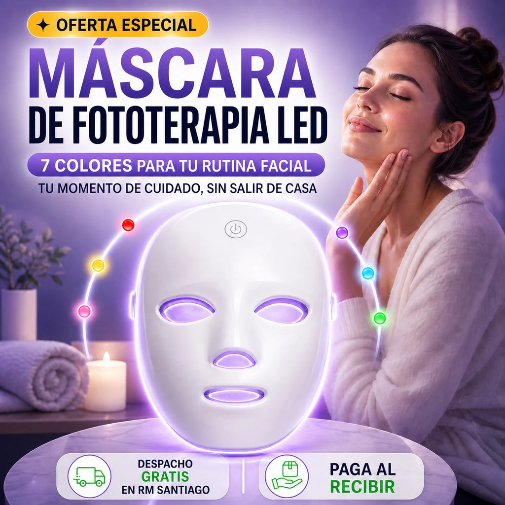 Mascara Fototerapia Led-Pro