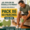 TRIPACK CAJAS PARCHES RODILLAS X3