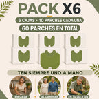 TRIPACK CAJAS PARCHES RODILLAS X3