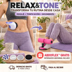 Tonificador Relax&Tone™ + AbdoFlex™ GRATIS